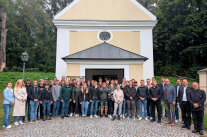 Gruppenfoto vor der Wieskapelle